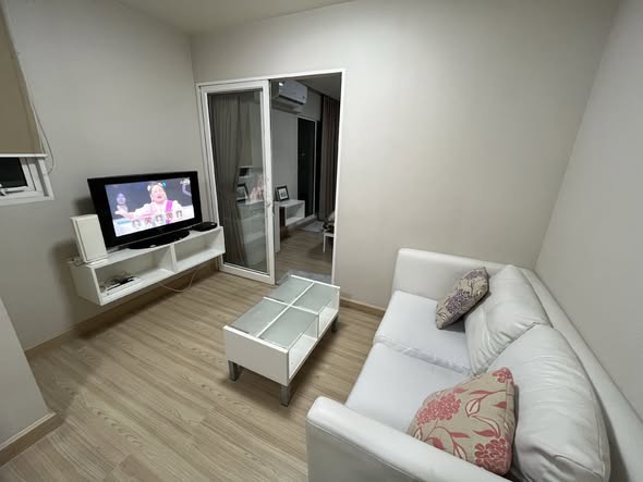 bedroom and living room of M Society Condominium