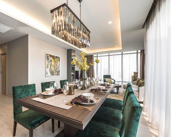 living room and room interior of M Thonglor 10