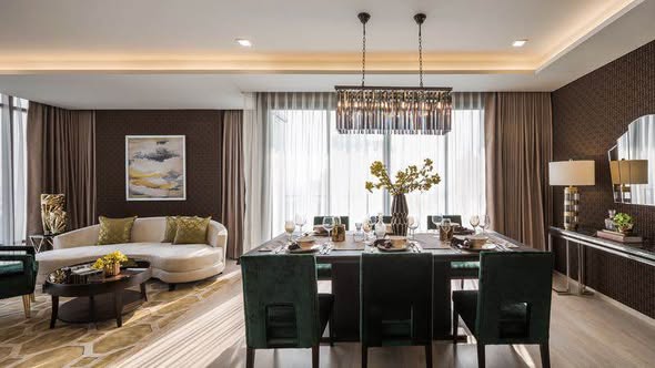 living room and room interior of M Thonglor 10