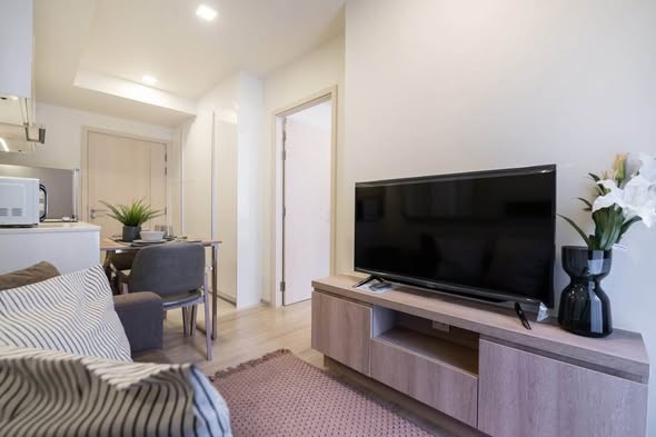 bedroom and living room of Maestro 03 Ratchada-Rama 9