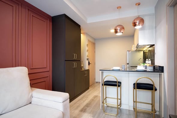 living room of Maestro 19 Ratchada19 – Vipha