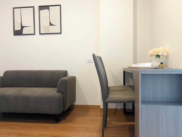 living room and room interior of Magnix Condo Ramintra21