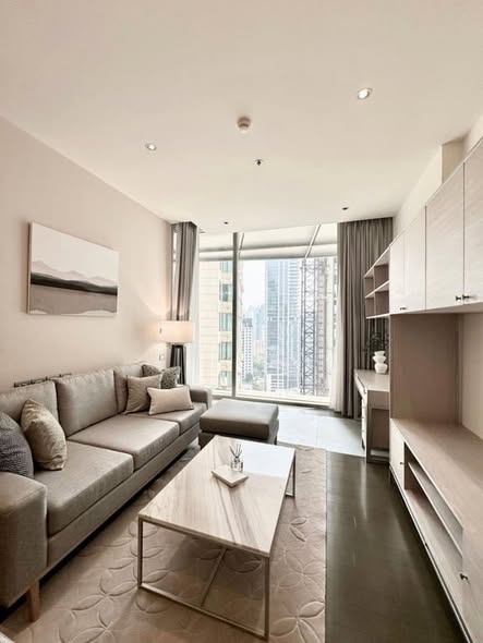 living room of Magnolias Ratchadamri Boulevard