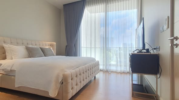 bedroom of Magnolias Waterfront Residences