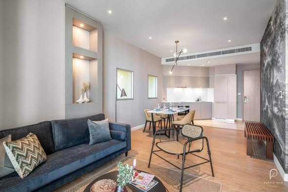 living room and room interior of Magnolias Waterfront Residences