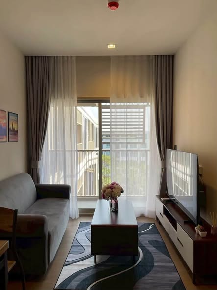 bedroom and living room of Mekin Haus