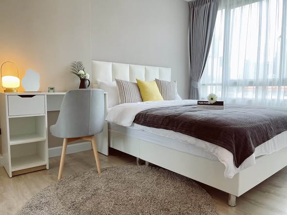 bedroom of Metro Luxe Ratchada