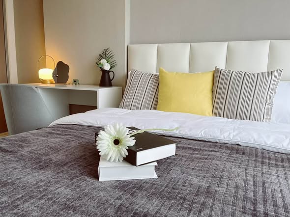 bedroom of Metro Luxe Ratchada