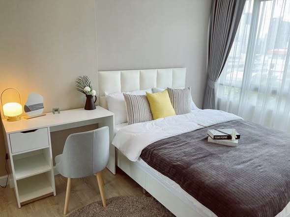 bedroom of Metro Luxe Ratchada