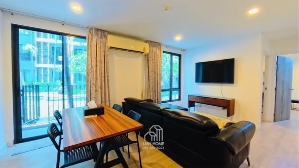 living room and room interior of Metro Luxe Riverfront Rattanathibet
