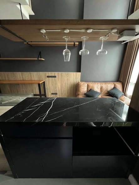 bathroom and kitchen of Metro Sky Prachachuen