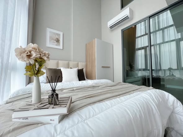 bedroom of Metro Sky Prachachuen