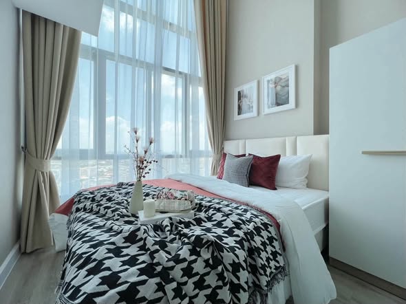 bedroom of Metro Sky Prachachuen