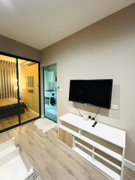 living room and bedroom and room interior of Metro Sky Prachachuen