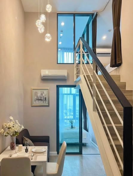 living room and room interior of Metro Sky Prachachuen