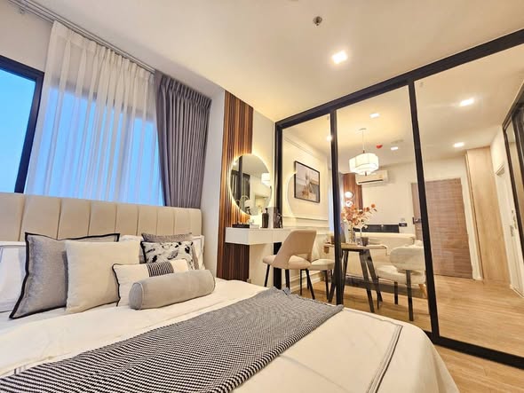 bedroom of Modiz Sukhumvit 50 โมดิซ สุขุมวิท 50