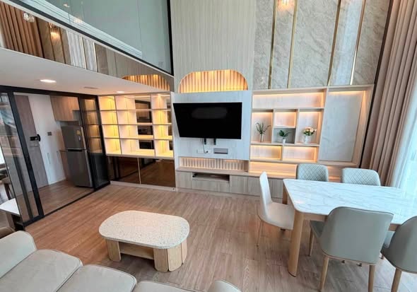 living room of Modiz Sukhumvit 50 โมดิซ สุขุมวิท 50