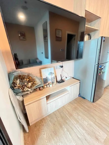 living room and room interior of Modiz Sukhumvit 50 โมดิซ สุขุมวิท 50