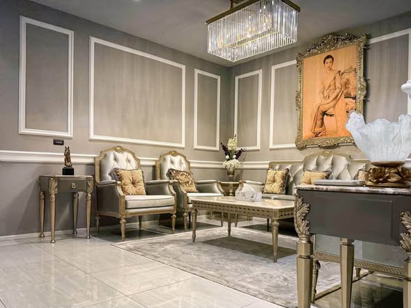 living room and room interior of Motive condo แจ้งวัฒนะ