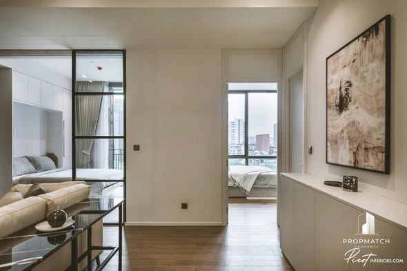 living room and bedroom and room interior of MUNIQ LANGSUAN