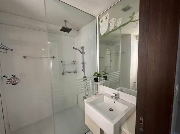 bedroom and bathroom of My Resort Bangkok