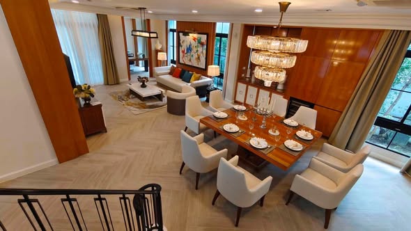 living room and room interior of Nantawan Rama 9 Srinakarin
