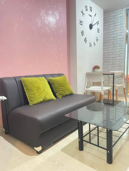 living room of คอนโด Niche id