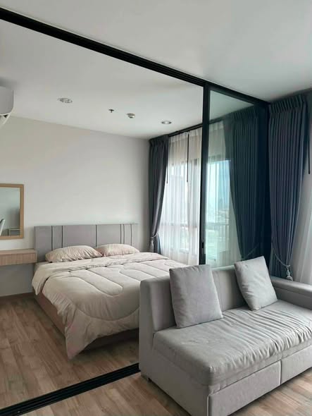 bedroom of Niche MONO Sukhumvit Bearing