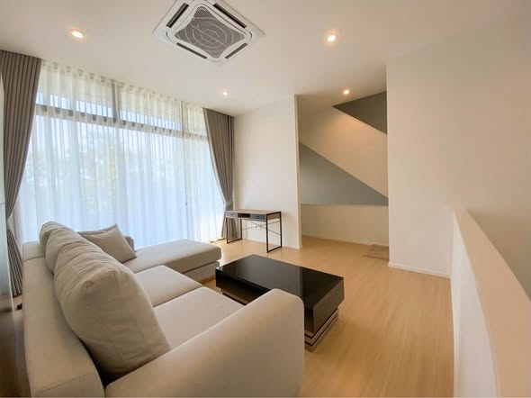 living room and bedroom of Nirvana Define Srinakarin-Rama9