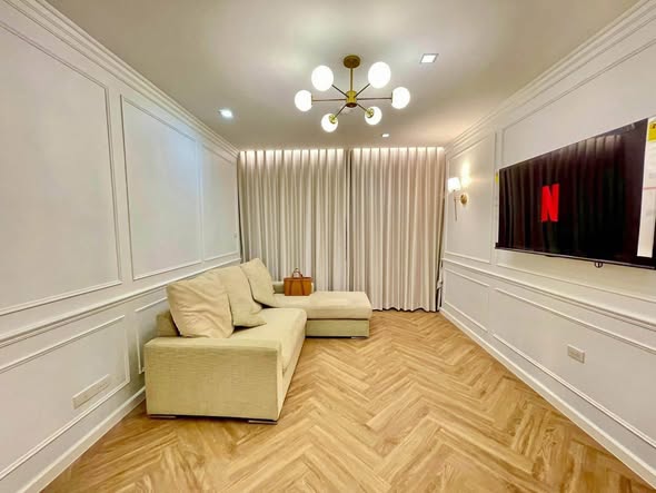 living room and room interior of Noble Ambience Sarasin โนเบิล แอมเบียนส์ สารสิน