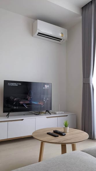 bedroom and living room of Noble Ambience Sukhumvit 42