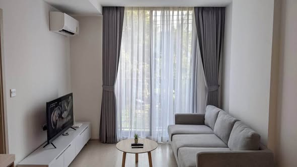 bedroom and living room of Noble Ambience Sukhumvit 42