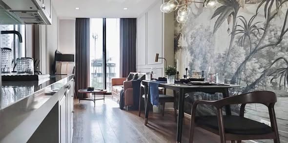 living room of Noble BE33