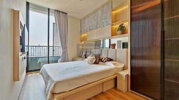bedroom of Noble Form Thonglor โนเบิล ฟอร์ม ทองหล่อ