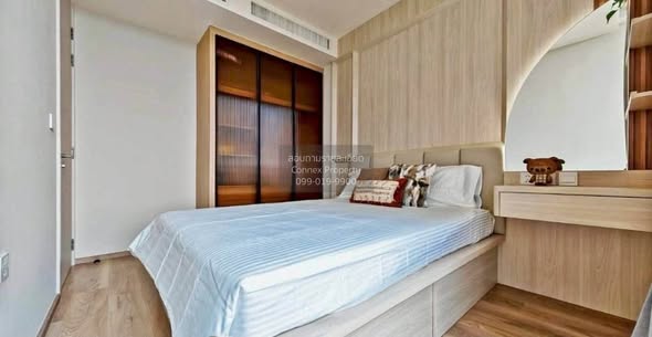 bedroom of Noble Form Thonglor โนเบิล ฟอร์ม ทองหล่อ