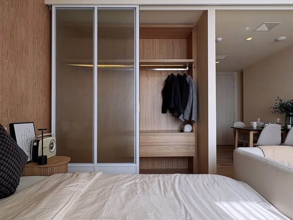 bedroom and room interior of Noble Form Thonglor โนเบิล ฟอร์ม ทองหล่อ