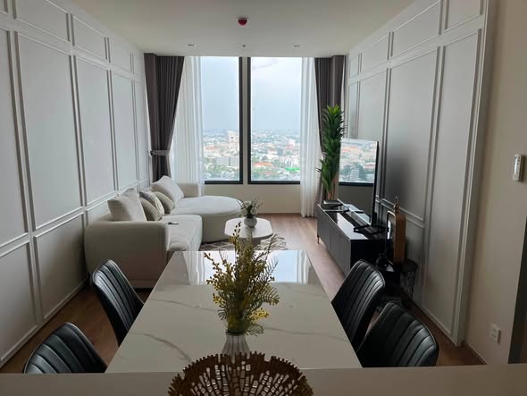 living room of Noble Form Thonglor โนเบิล ฟอร์ม ทองหล่อ