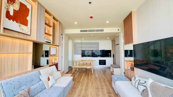 living room of Noble Form Thonglor โนเบิล ฟอร์ม ทองหล่อ
