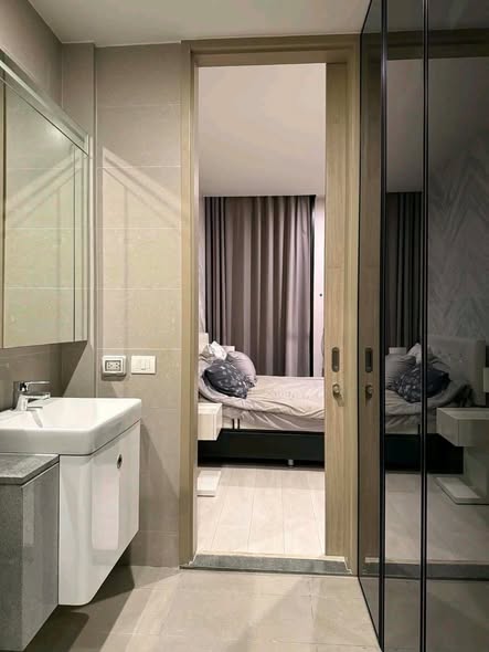 bedroom and room interior and bathroom of Noble Ploenchit