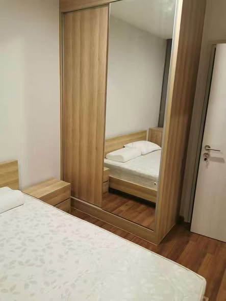 bedroom of Noble Revolve Ratchada 2