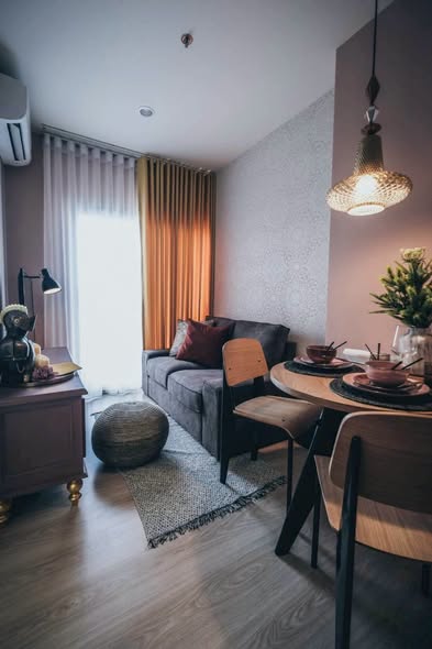 living room of Noble Revolve Ratchada 2