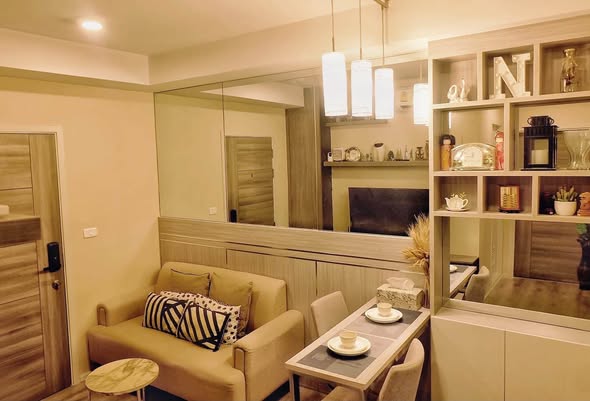 living room and room interior of Notting Hill Sukhumvit 105