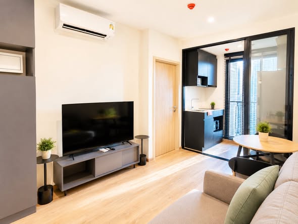living room and room interior of Nue District R9