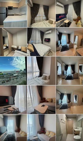 bedroom of Nue Mega Plus Bangna