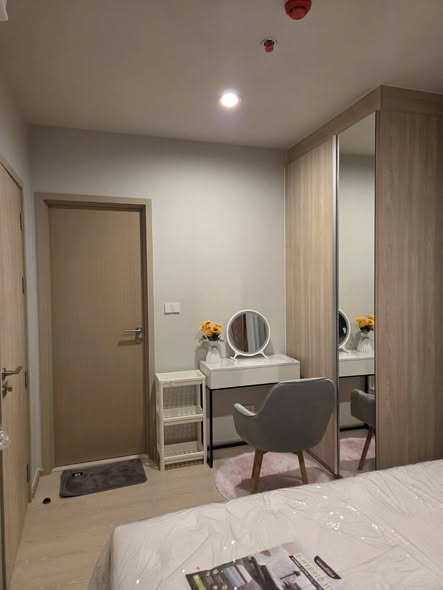 bedroom and room interior and bathroom of Nue Mega Plus Bangna