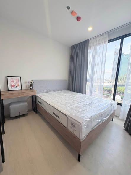 bedroom of Nue Riverest Ratburana นิว ริเวอร์เรสต์ ราษฎร์บูรณะ