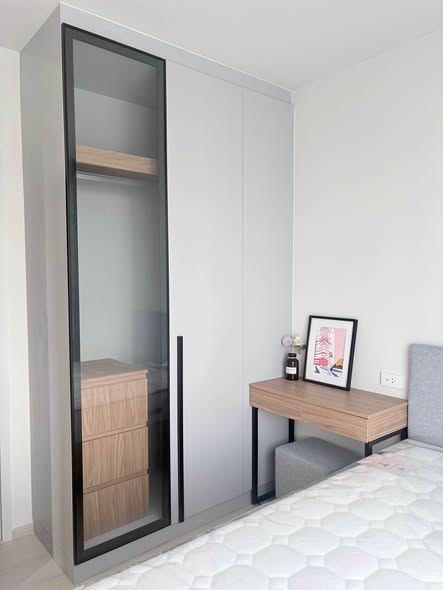 bedroom and room interior of Nue Riverest Ratburana นิว ริเวอร์เรสต์ ราษฎร์บูรณะ