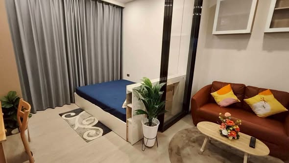 bedroom of One9Five Asoke – Rama 9