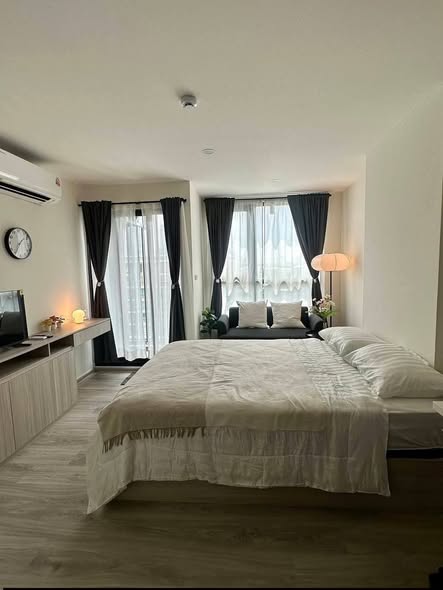 bedroom of Origin Play Sri Udom Station (Sales gallery) – ออริจิ้น เพลย์ ศรีอุดม สเตชั่น (สำนักงานขาย)