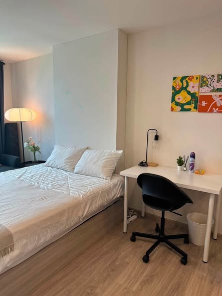bedroom of Origin Play Sri Udom Station (Sales gallery) – ออริจิ้น เพลย์ ศรีอุดม สเตชั่น (สำนักงานขาย)